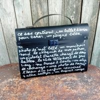 Cartable en PVC Benjamin Vautier dit Ben Edition Access Direct