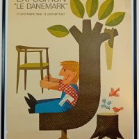 Affiche Ib Antoni Wegner & The Chair Centenaire Monte-Carlo 1966