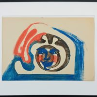 Œuvre sur papier de Paola Martelli