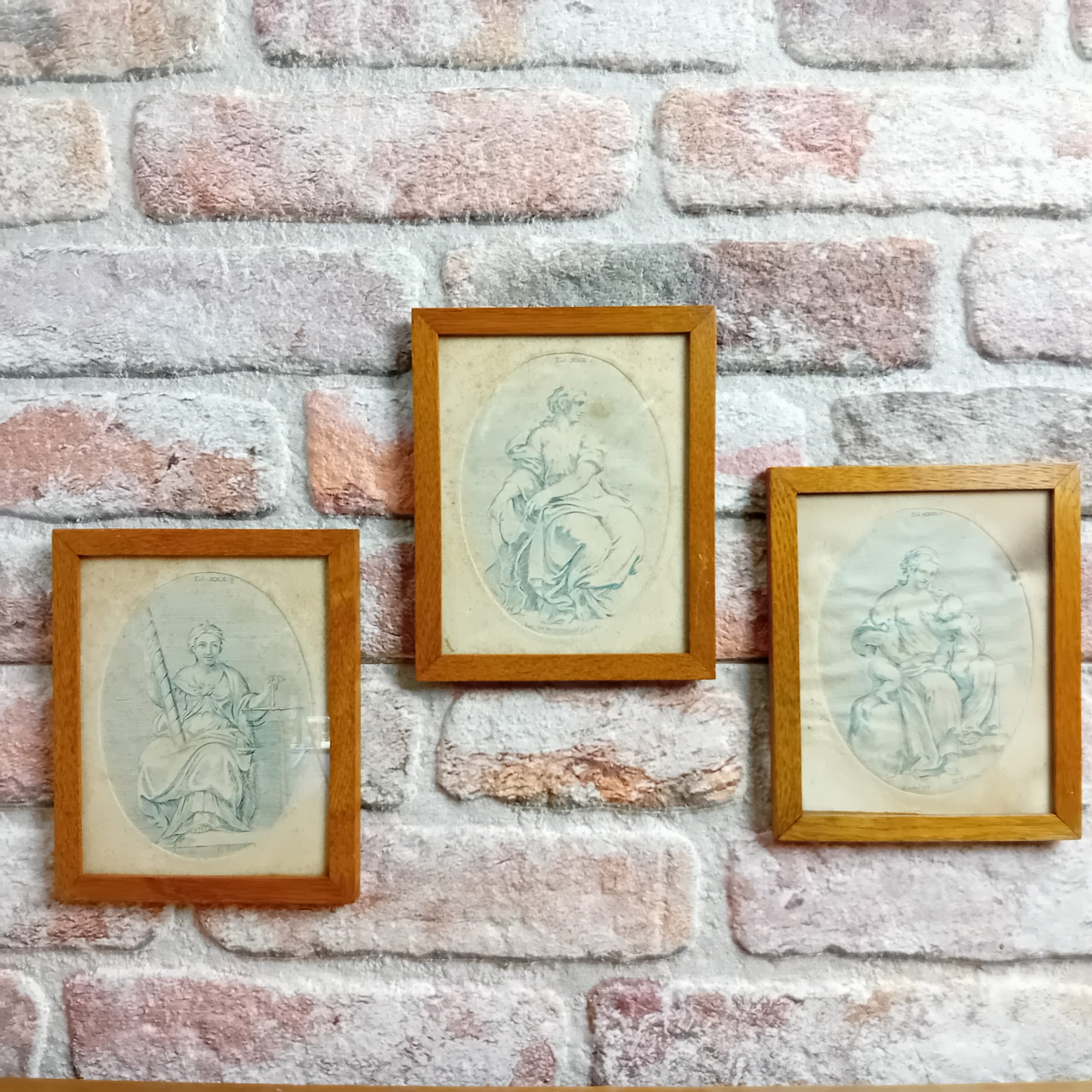 Trois gravures Carlo Cesi d’après Annibal Carrache
