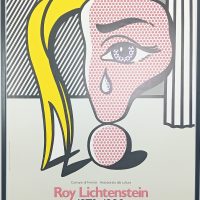 Affiche Roy Lichtenstein Exposition Firenze Pop Art
