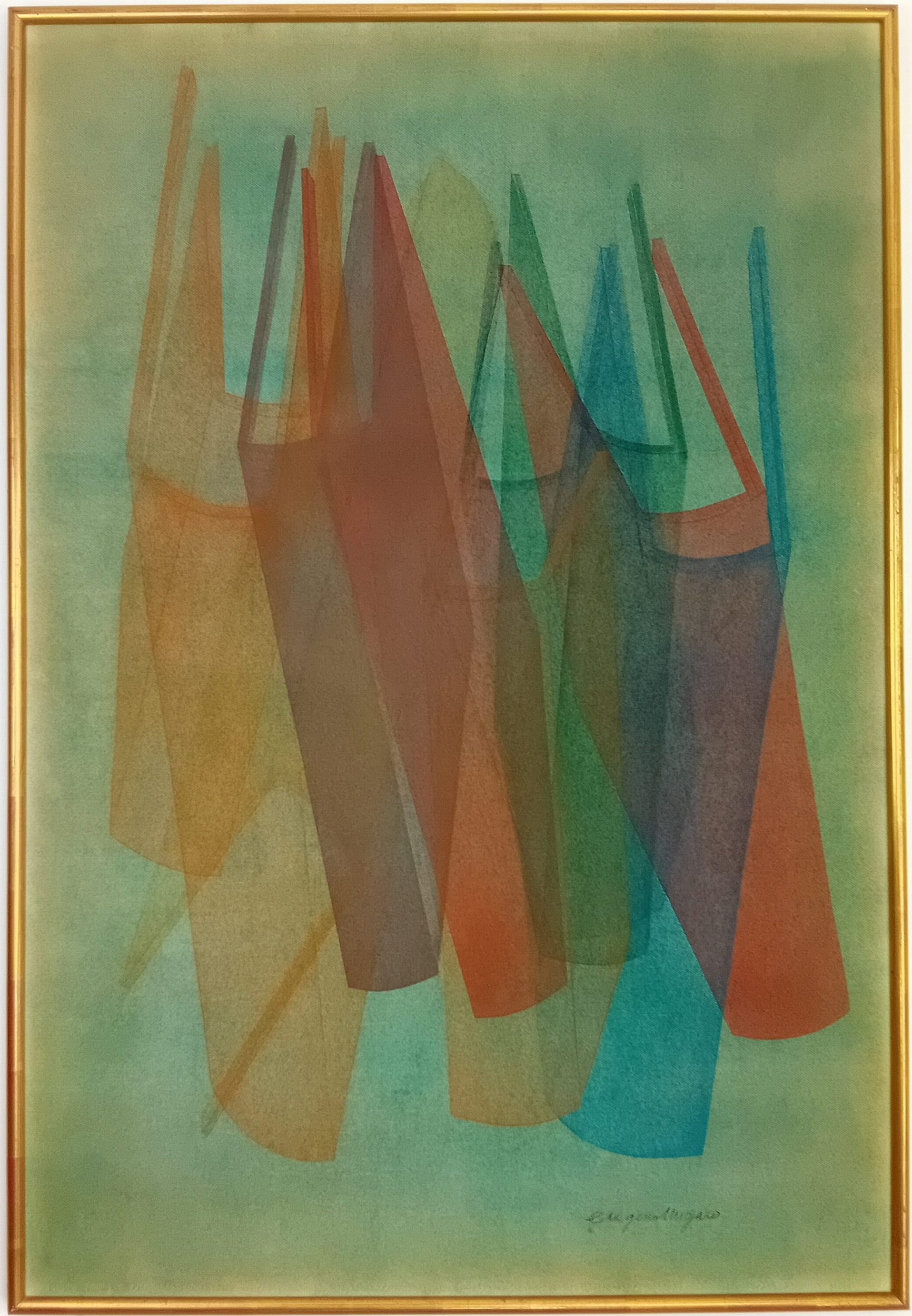 Travail sur papier grand Format Eugenio Ungaro