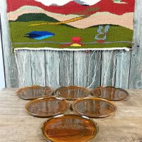 6 assiettes plates Foucard Jourdan Vallauris