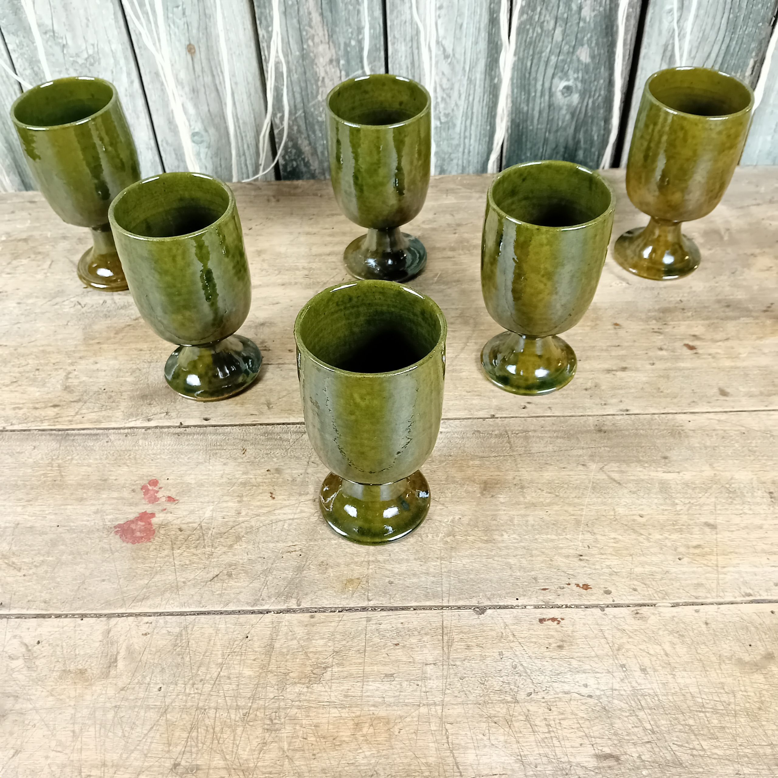 6 verres Vallauris Foucard Jourdan