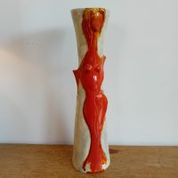 Vase nu féminin porcelaine Festival de la Mode d'été Cannes années 60-70