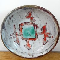 Coupelle céramique années 1950 Juliette DEREL RIVIER 1918-2007