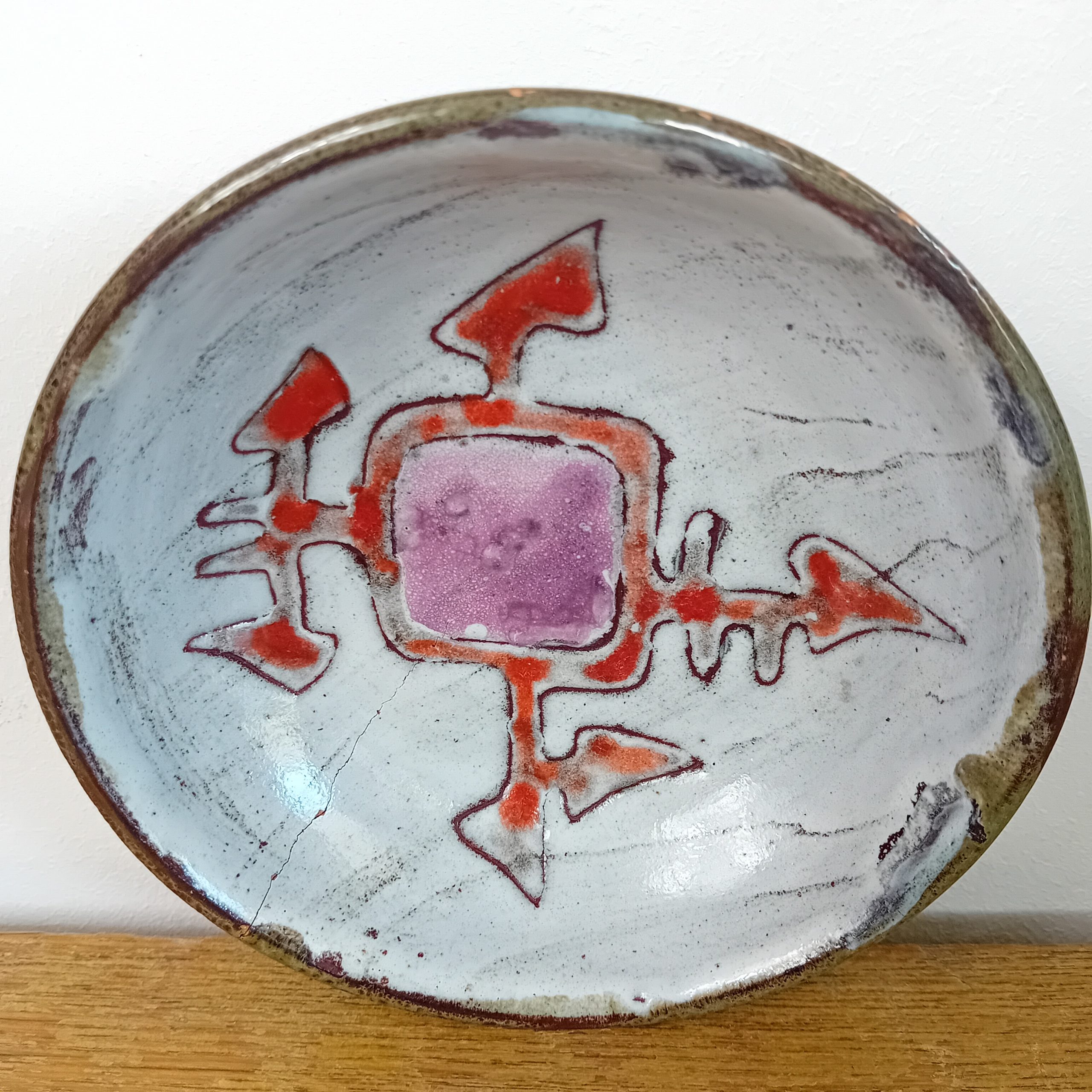 Coupelle céramique années 1950 Juliette DEREL RIVIER 1918-2007