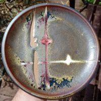 Assiette en grès émaillé – Paul Badié